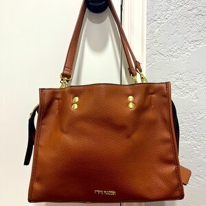 Steve Madden Cognac Tote Bag - Double Handles